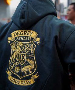 Áo Hoodie Zip Degrey collab Gods Gear