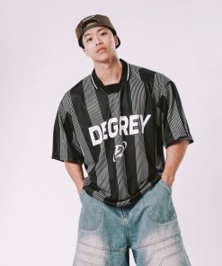 Áo Polo Degrey Athlete sọc