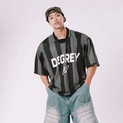 Áo Polo Degrey Athlete sọc