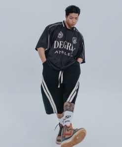 Áo Polo màu đen Degrey Athlete