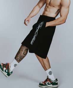 Quần lửng Kaki ĐEN Degrey ATHLETE short Kaki pant