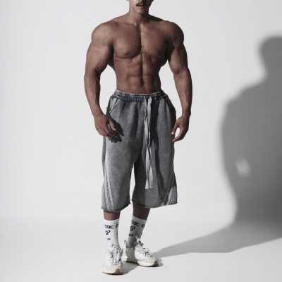 Quần lửng chân cua WAX XÁM Degrey short pant