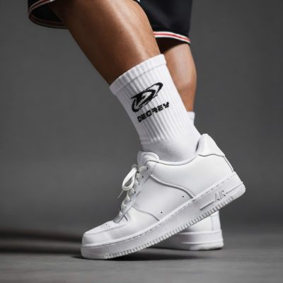 Vớ Degrey WHITE Socks New Logo D