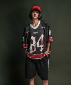 Áo thun Degrey Jersey cổ tim thời trang thể thao màu flexible x3