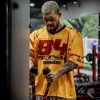 Áo thun Degrey Jersey cổ tim in hình thời trang thể thao nam nữ ss2