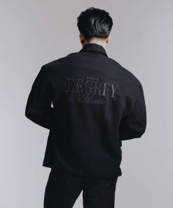 Áo Khoác Degrey màu ĐEN Jacket Vest Decade Athlete