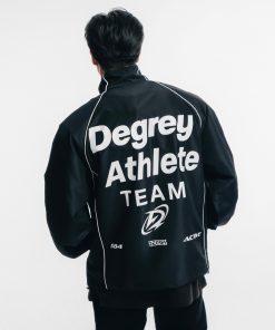Jacket Degrey Athlete áo khoác dù thể thao màu đen