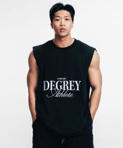 Degrey Áo ba lỗ Tank Top DECADE màu ĐEN