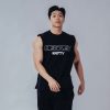 Degrey NATTY áo ba lỗ Tanktop Cotton màu ĐEN