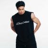 Degrey Korea Áo ba lỗ Tank Top MASSMONSTER màu ĐEN